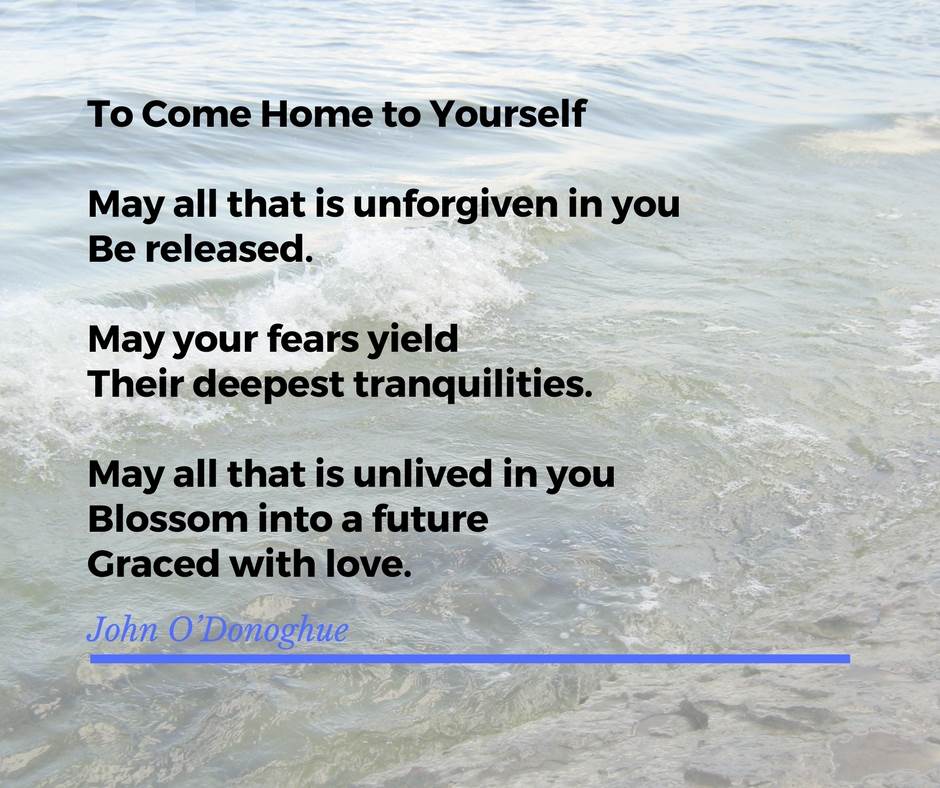 To Come Home to yourself