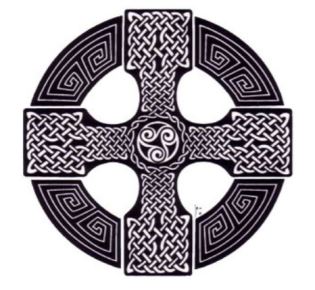Celtic cross front cover
