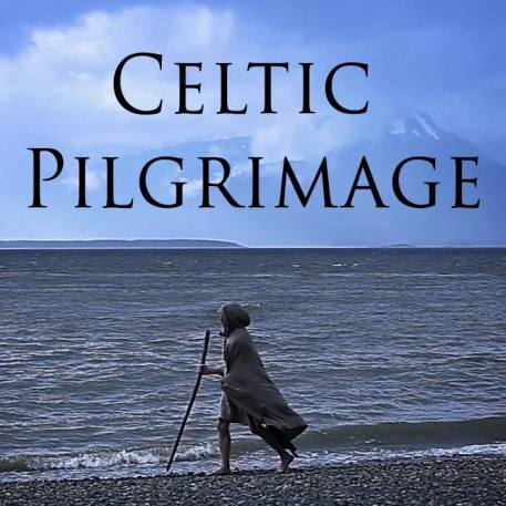 Celtic Pilgrimage man walking